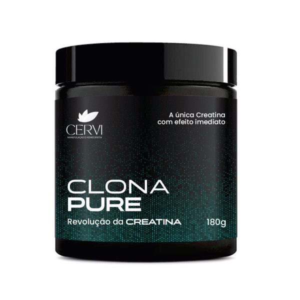 Creatina Clonapure 180g - Complexo Trimolecular de Alta Performance - Linha Ativa