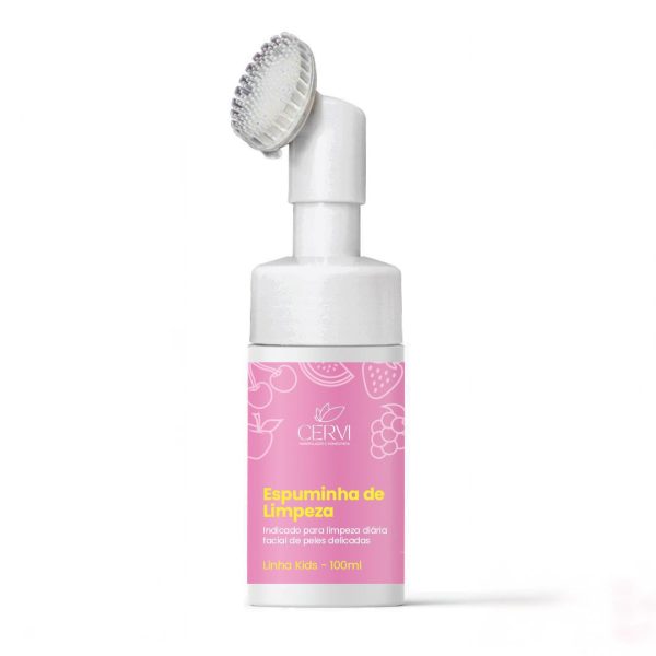 Espuminha de Limpeza Peles Sensíveis 100ml - Linha Kids