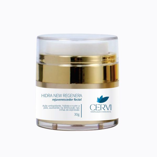 Sérum Rejuvenescedor Facial Hidra New Regenera 30g - Linha Hidra