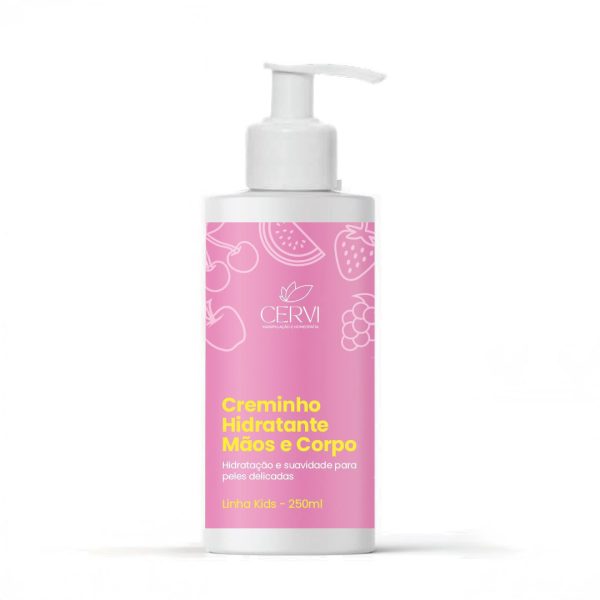 Creminho Hidratante Mãos e Corpo 250ml - Linha Kids