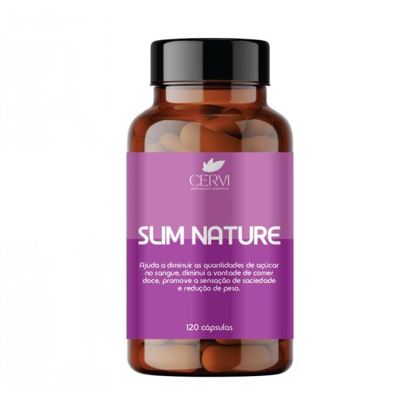 Slim Nature, 120 Cápsulas - Linha Emagrecimento