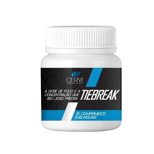 Tiebreak - 10 comprimidos - Linha Padel