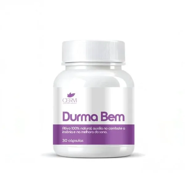 Durma Bem, 30 Cápsulas - Linha Calmante