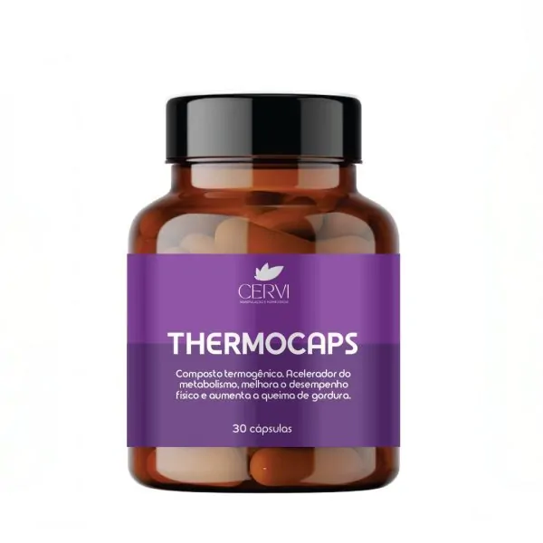 Thermocaps, 30 Cápsulas - Linha Emagrecimento