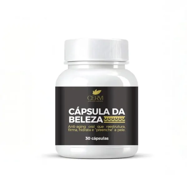 Cápsula da Beleza - 30 Cápsulas - Linha Capilar